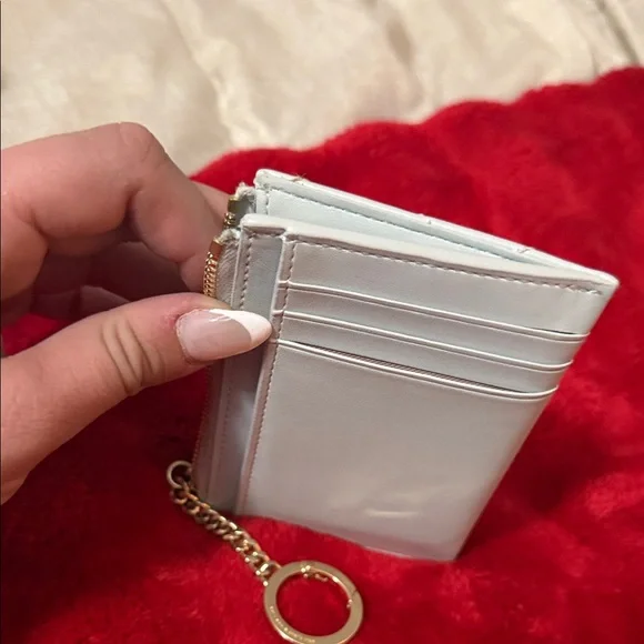 Kate Spade Quilted Cream Card Holder with Gold Accent - Picture 9 of 9